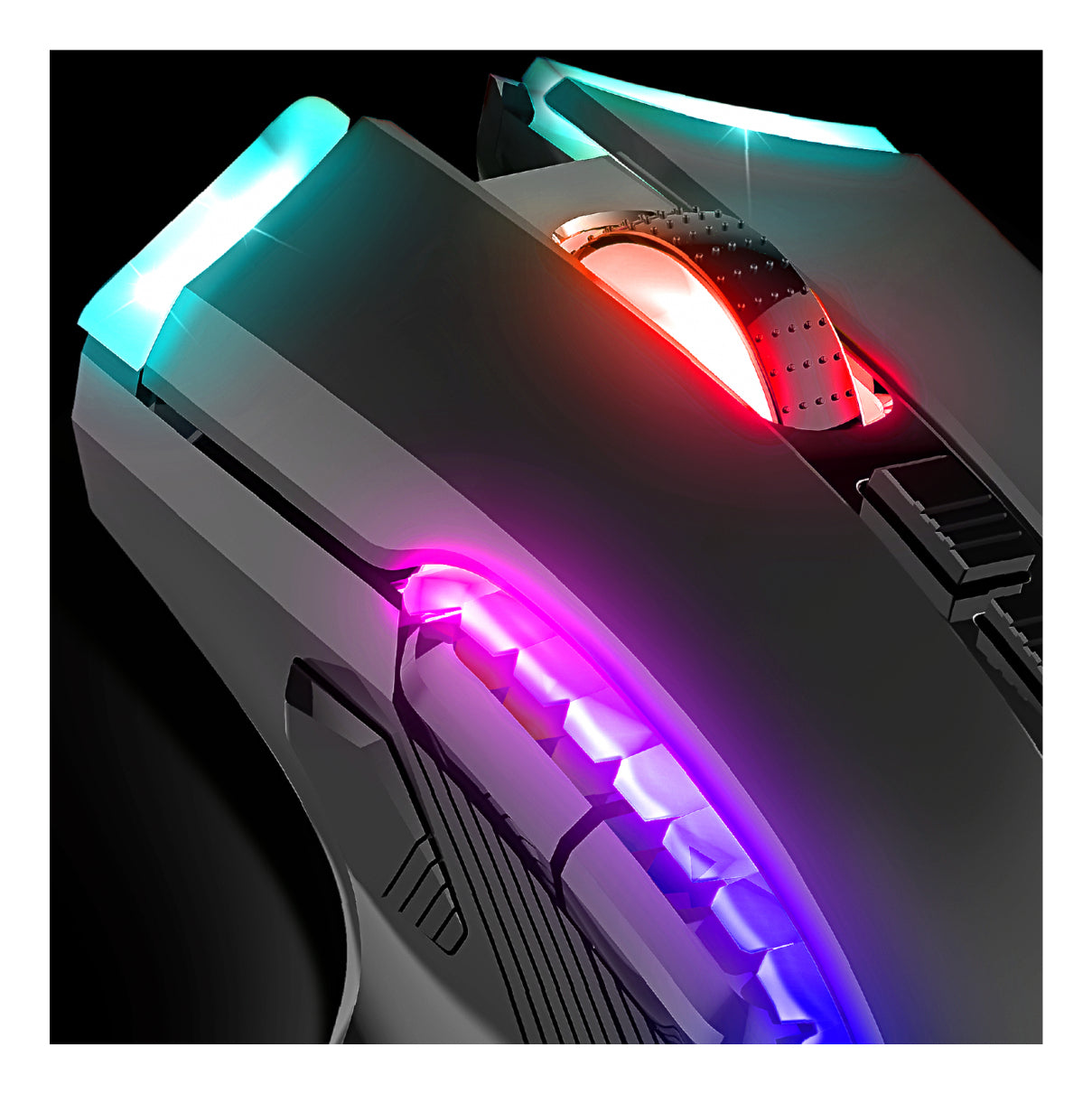 Spirit of Gamer ELITE M70 mus Spil Højre hånd RF trådløs + Bluetooth Optisk 4800 dpi