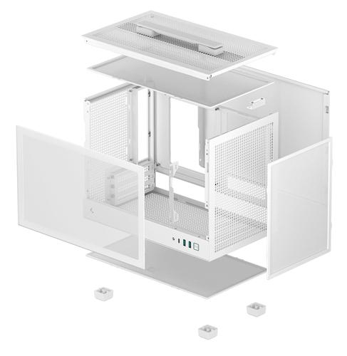 DeepCool CH160 WH Small Form Factor (SFF) White