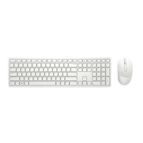DELL Pro Keyboard and Mouse - KM5221W - US International (QWERTY) - White