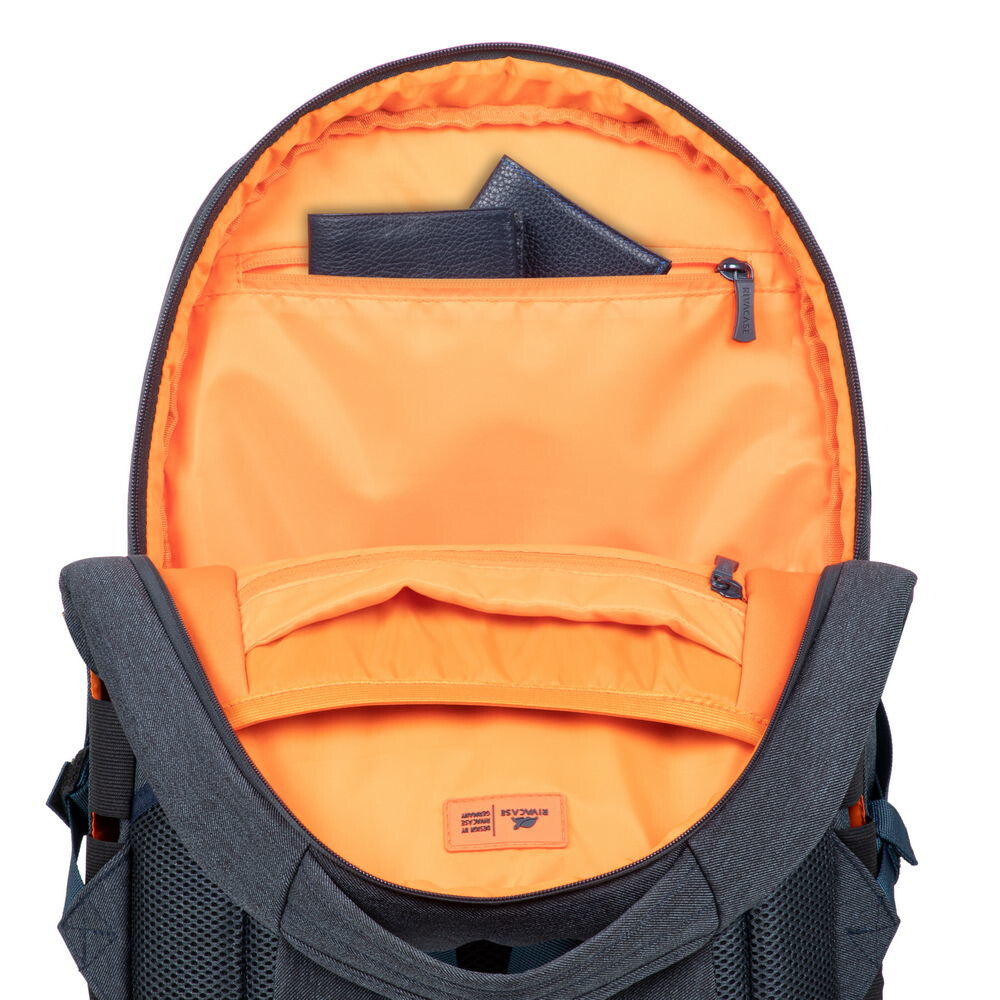 Rivacase 4260403579886 taske og etui til laptop 39,6 cm (15.6") Rygsæk Grå