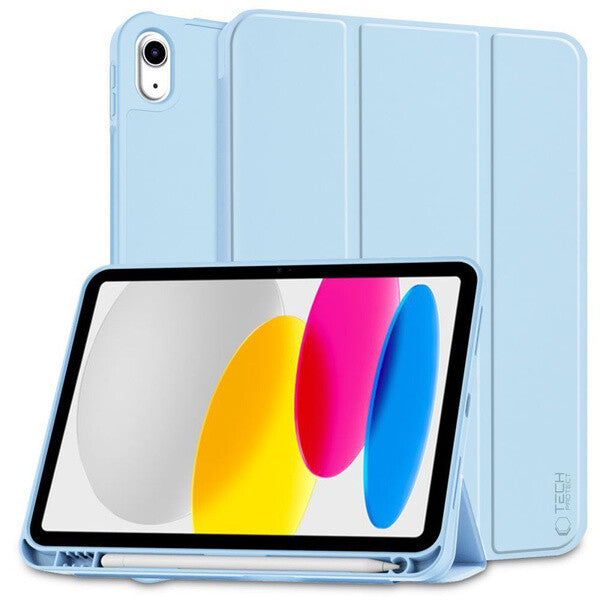 Tech-Protect 9490713927618 taske og etui til laptop 27,7 cm (10.9") Folie Lyse Blå