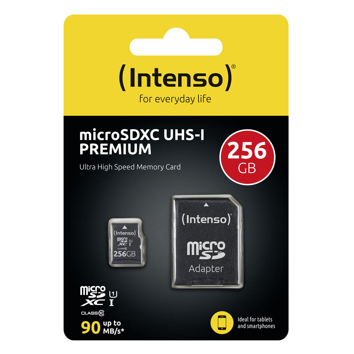 Intenso 3423492 microSD Card UHS-I 256GB SDXC