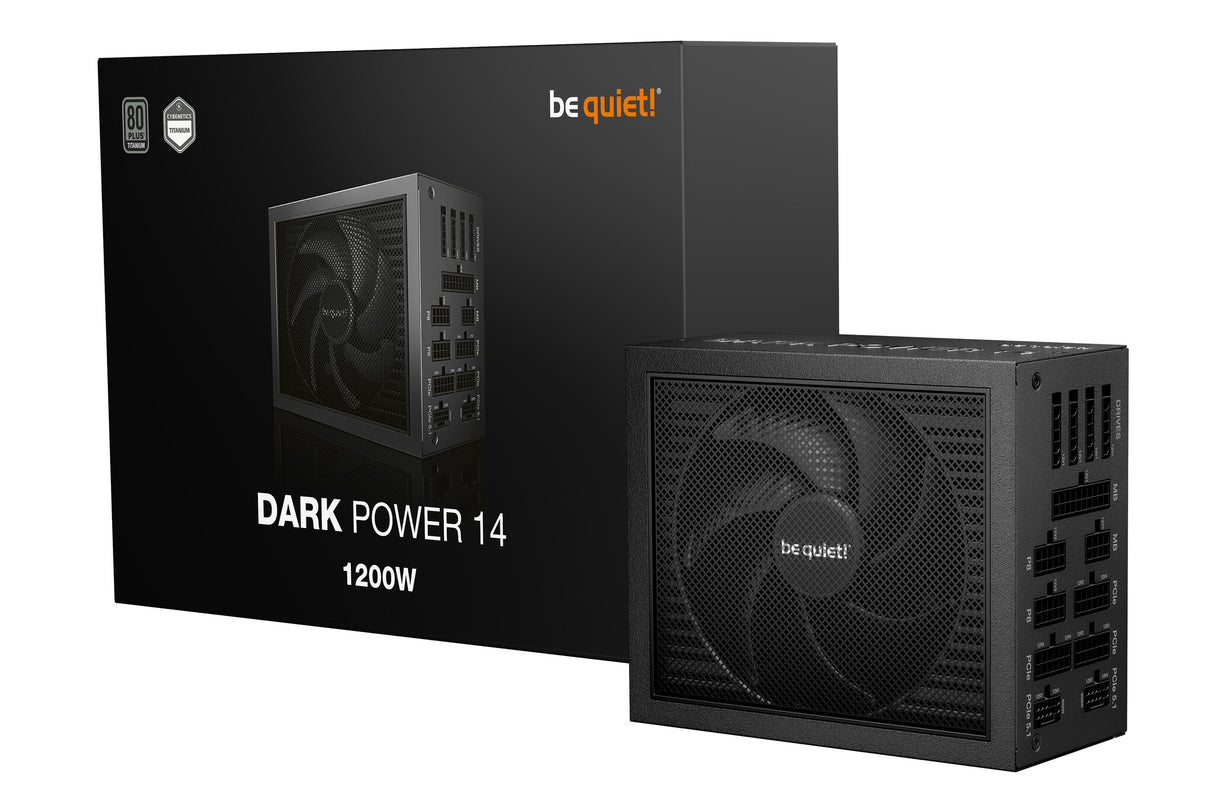 be quiet! Dark Power 14 1200 W - 80 Plus Titanium enhed til strømforsyning 20+4 pin ATX ATX Sort