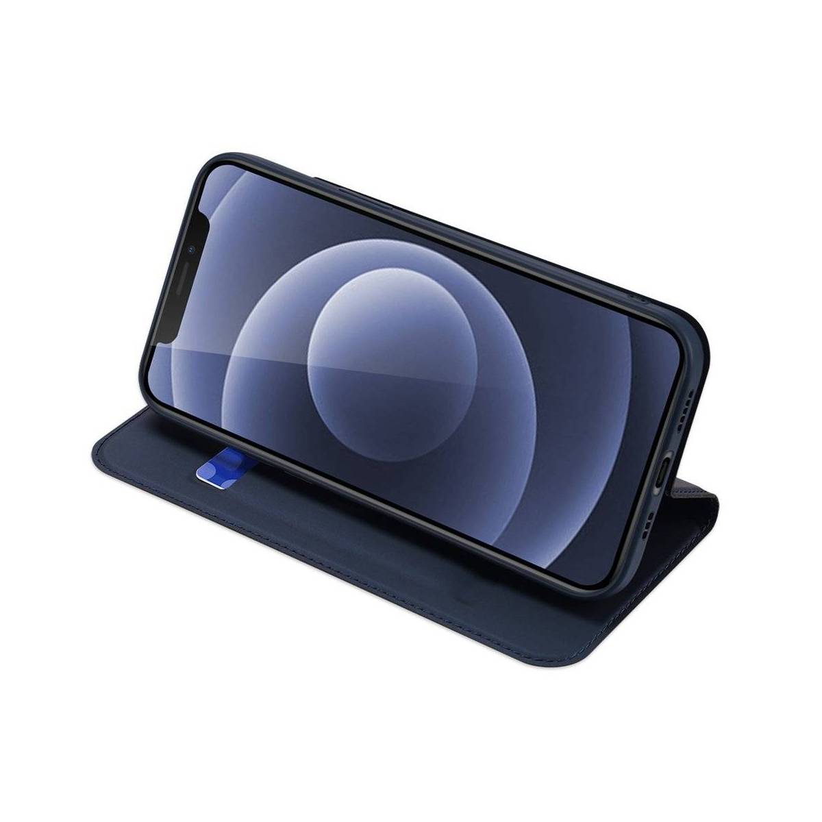 DUX DUCIS iPhone 13/14 cover med kortplads og klap - blå