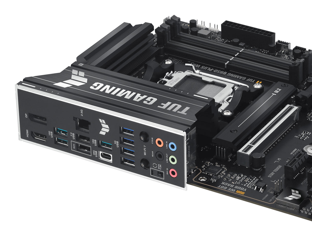 ASUS TUF GAMING B850-PLUS WIFI AMD B850 Sokkel AM5 ATX