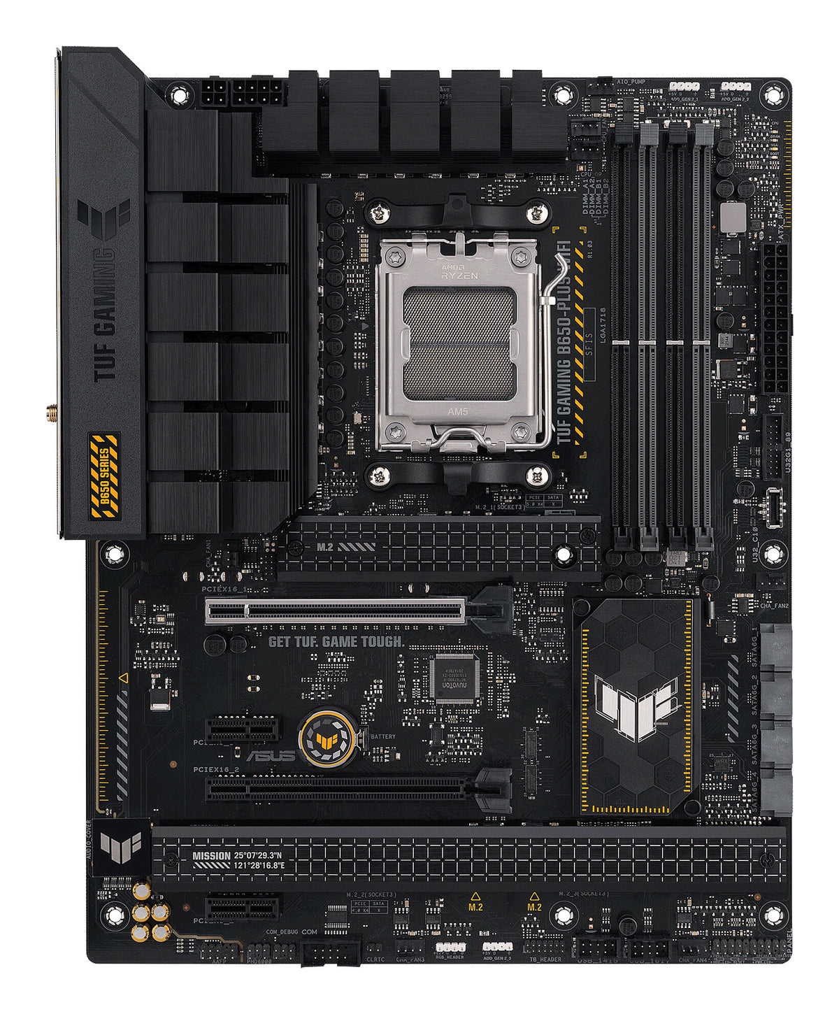 ASUS TUF GAMING B650-PLUS WIFI AMD B650 Sokkel AM5 ATX