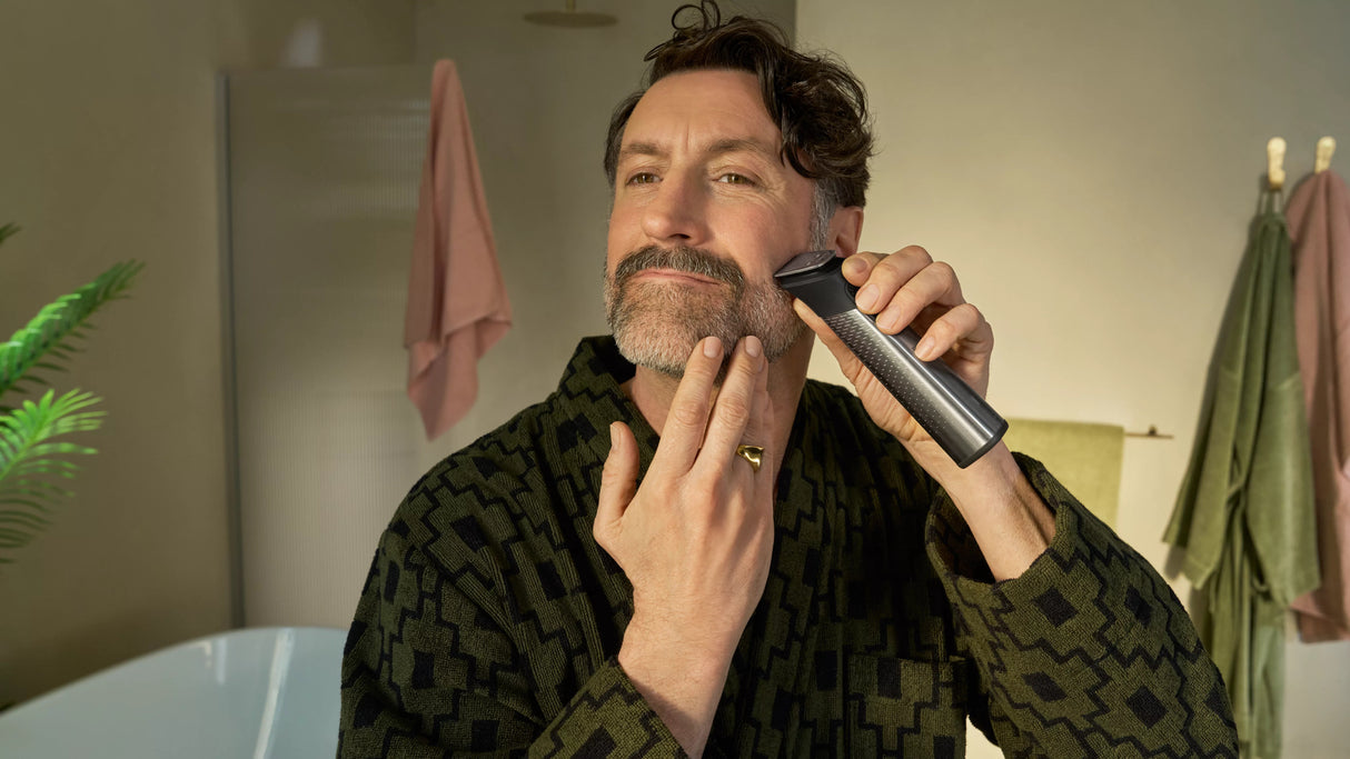 Philips 9000 Series MG9557 All-in-One Trimmer Sort Sølv