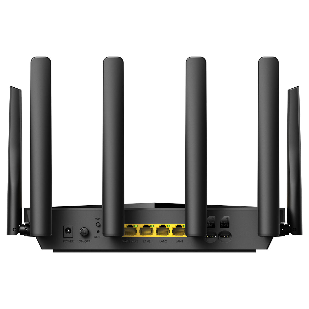 Cudy LT700 trådløs router Gigabit Ethernet Dual-band (2,4 GHz / 5 GHz) 4G Sort