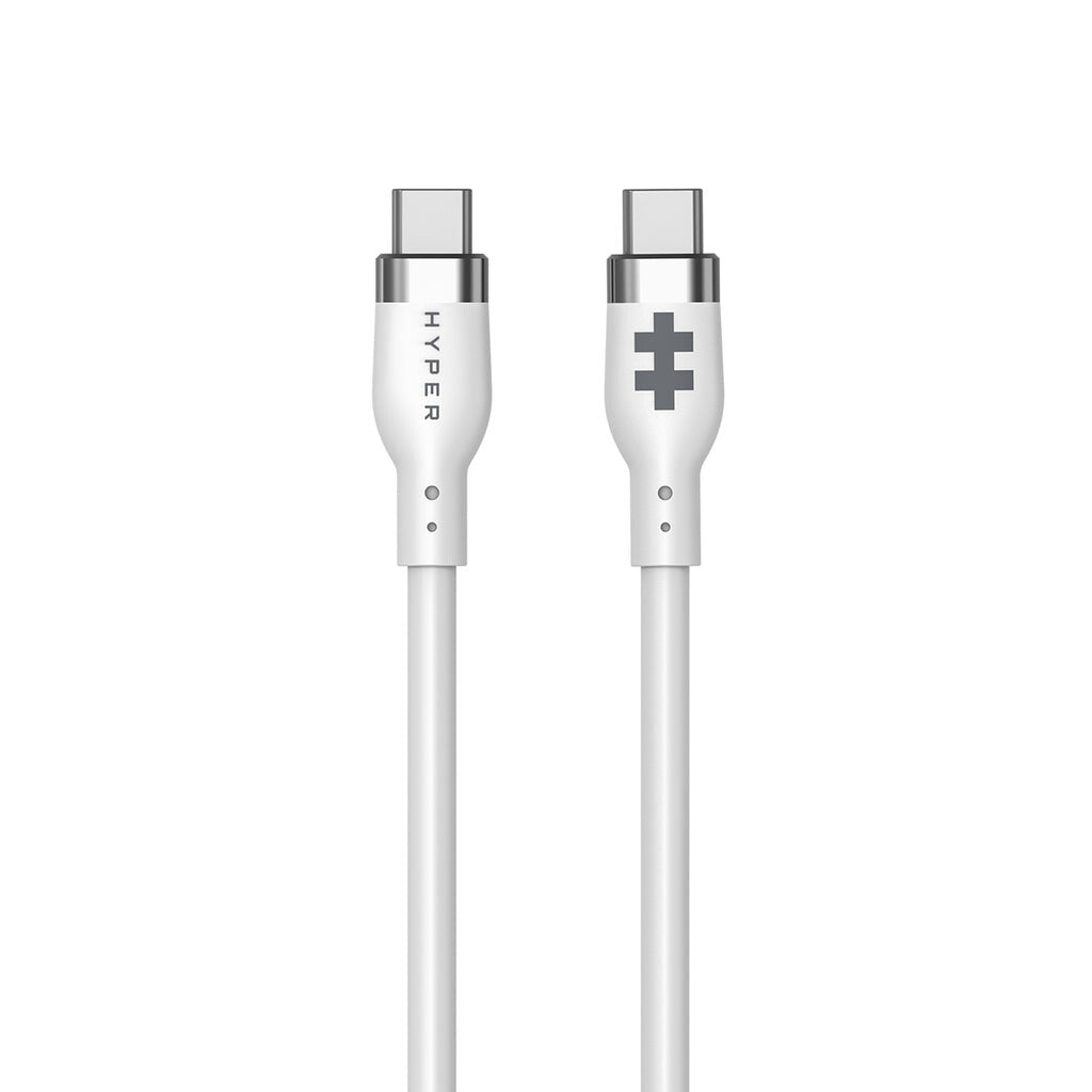 HYPER HyperJuice USB-kabel USB 2.0 1,5 m USB C 60 W Hvid