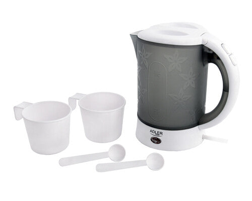 Adler AD 1268 elkedel 0,6 L 600 W Grå