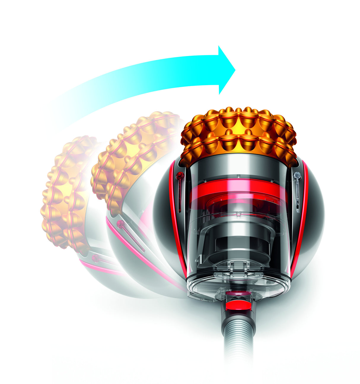 Dyson Cinetic Big ball Multi floor 2 0,8 L Beholder vakuum Dry 700 W Poseløs