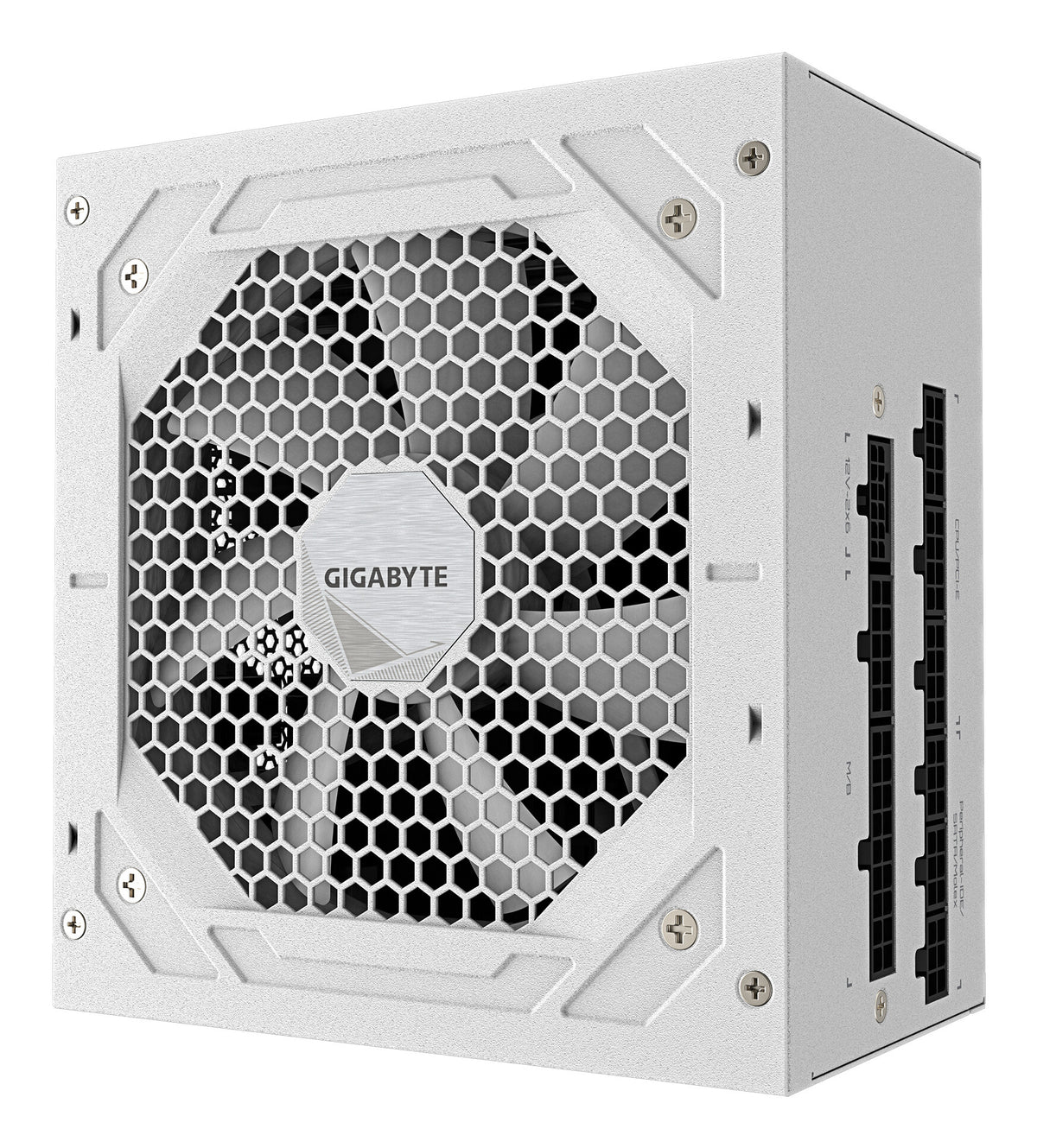 GIGABYTE UD750GM PG5 V2 ICE enhed til strømforsyning 750 W 20+4 pin ATX ATX Hvid