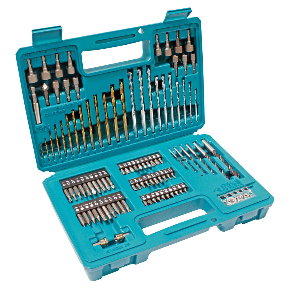 Makita Bor & Bitsbox 102 Dele
