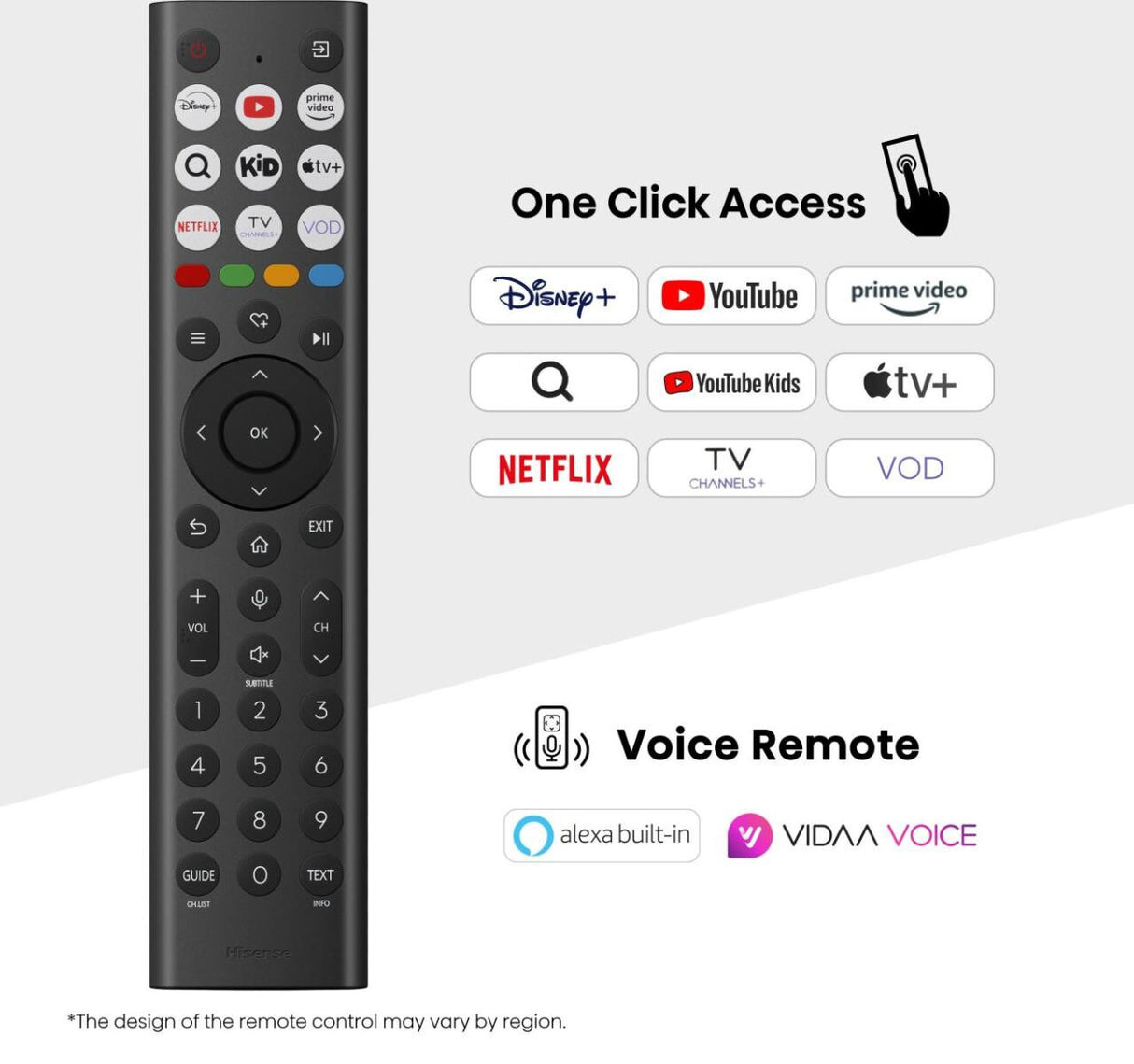 Hisense 43E7Q 109,2 cm (43") 4K Ultra HD Smart TV Wi-Fi Sort