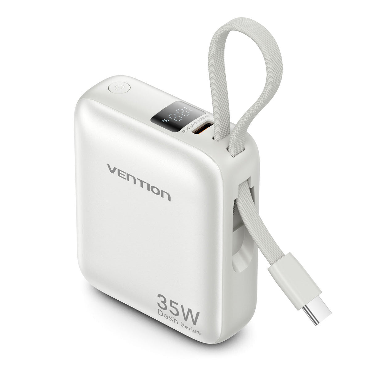 Vention FHEN0 powerbank Lithium polymer (LiPo) 10000 mAh Hvid