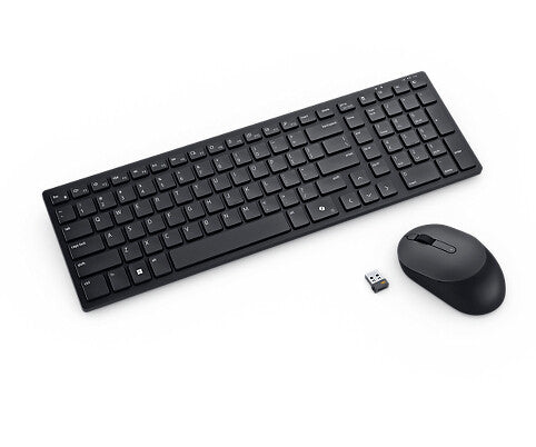 DELL KM555 tastatur Mus inkluderet Universel RF trådløs + Bluetooth QWERTY US International Sort