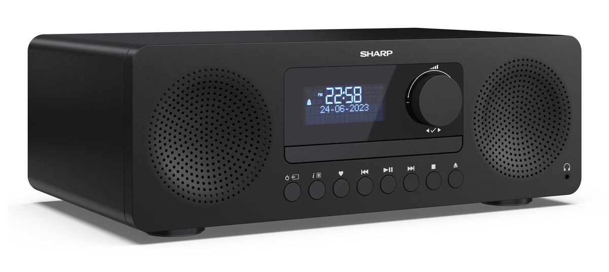 Sharp XL-B720D(BK) home audio system Home audio micro system 30 W Black