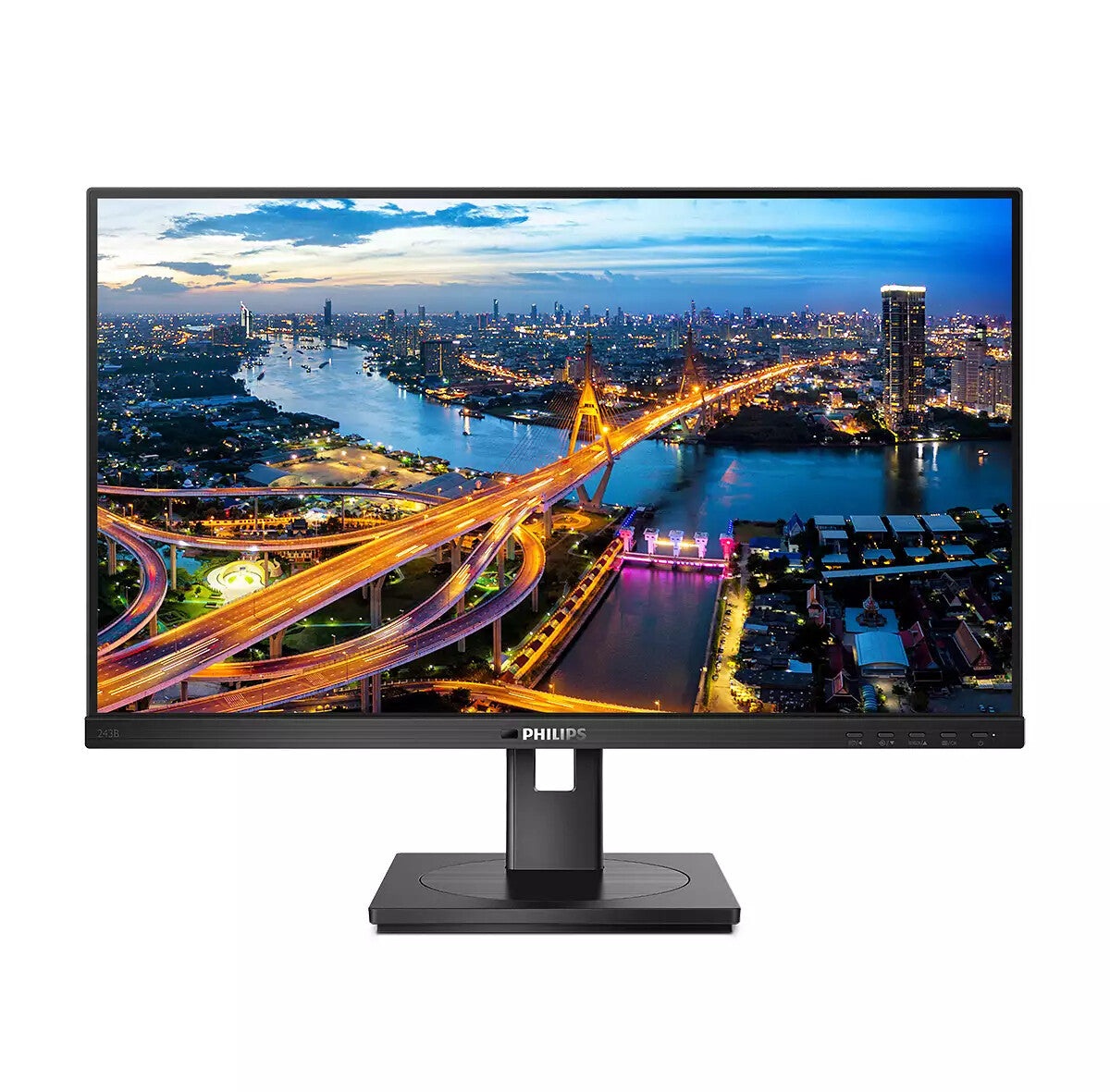 Philips B Line 243B1/00 computerskærm 60,5 cm (23.8") 1920 x 1080 pixel Fuld HD LED Sort