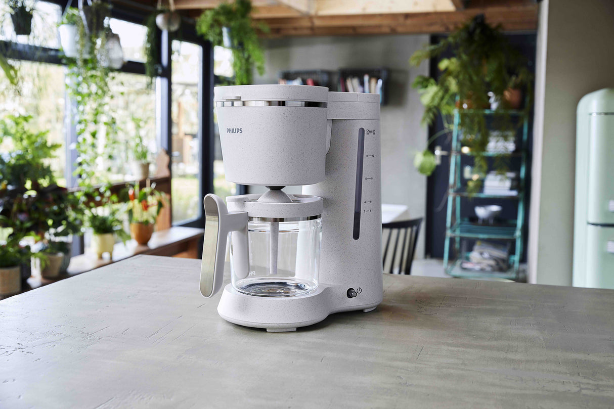 Philips Series 5000 HD5120 Eco Conscious Edition Kaffemaskine 1.2liter Silkehvid mat