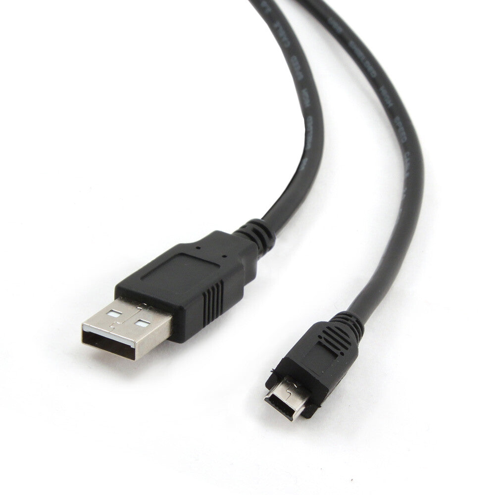 Gembird 1.8m USB 2.0 A/mini-USB M USB-kabel 1,8 m USB A Mini-USB B Sort