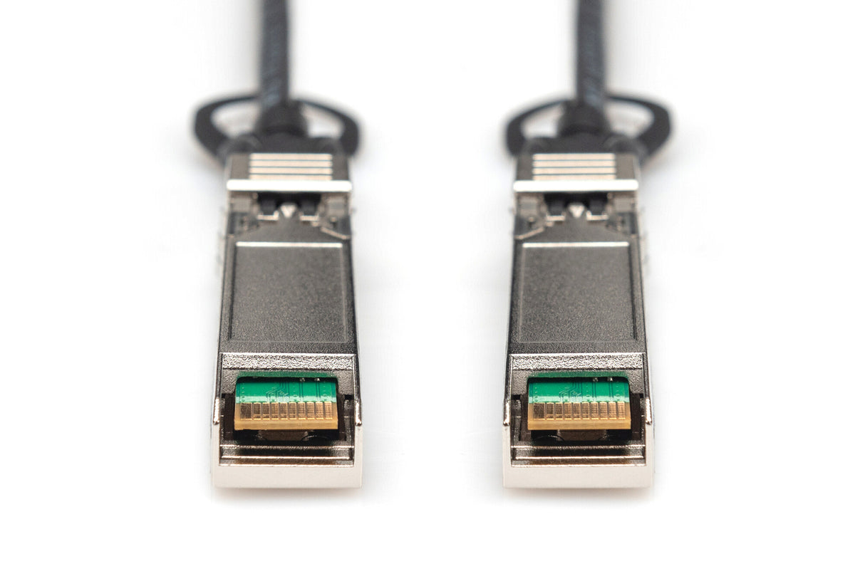 Digitus DN-81222 InfiniBand og fiberoptisk kabel 2 m SFP+ Sort