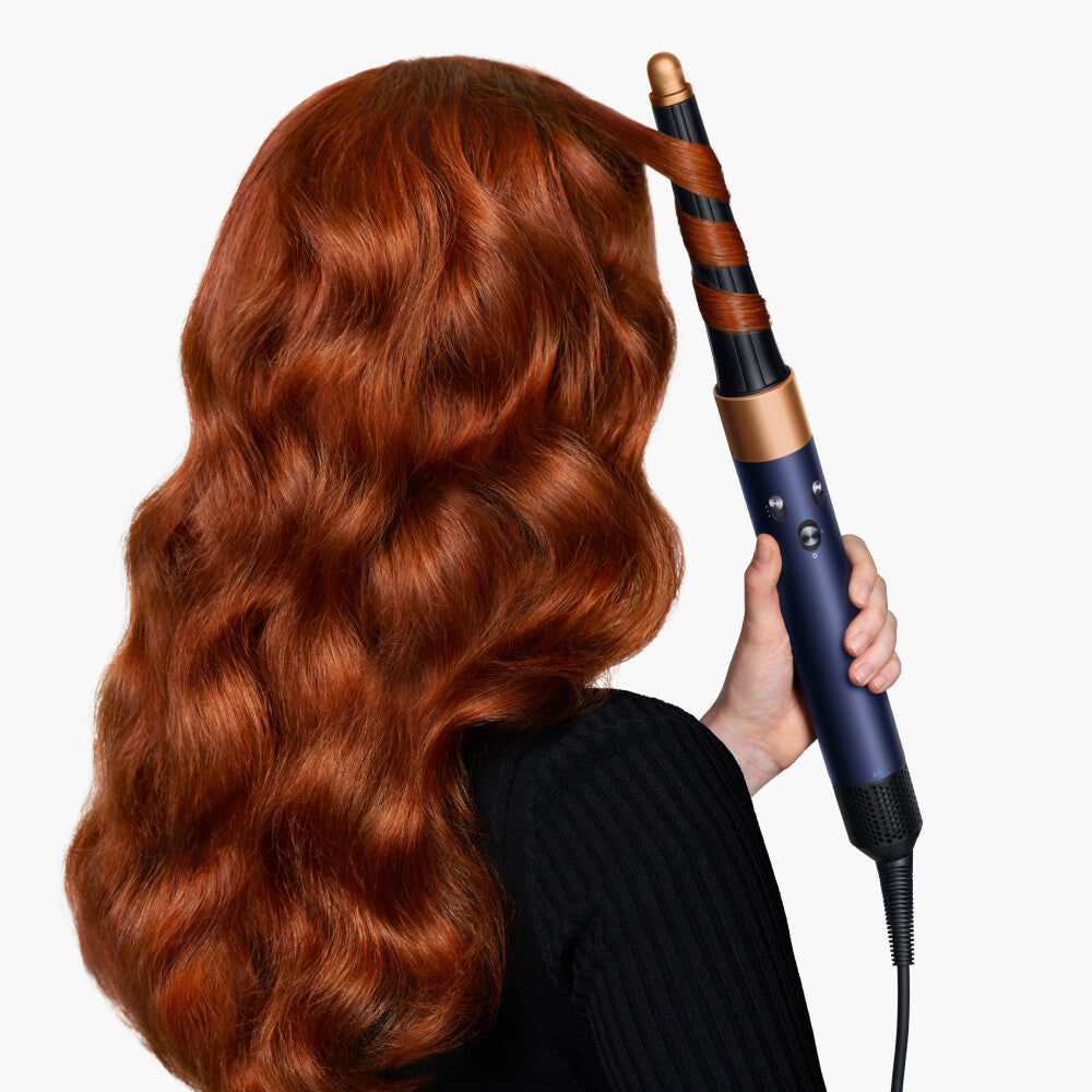 Dyson Airwrap I.D. Curly + Coily Multi-Style Complete Long Styler og Dryer HS08 Prussian Blue/Copper EU 107451-01