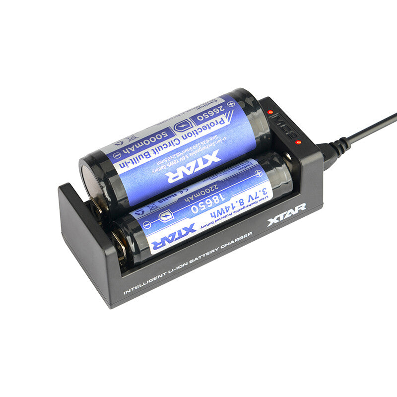 XTAR MC2 batterioplader Husholdningsbatteri USB