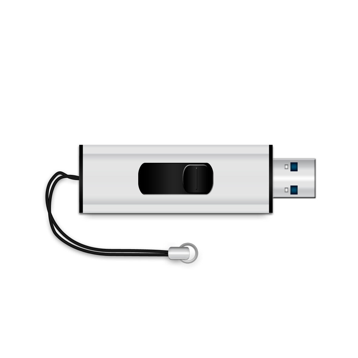 MediaRange MR915 USB-nøgle 16 GB USB Type-A / Micro-USB 3.2 Gen 1 (3.1 Gen 1) Sort, Sølv