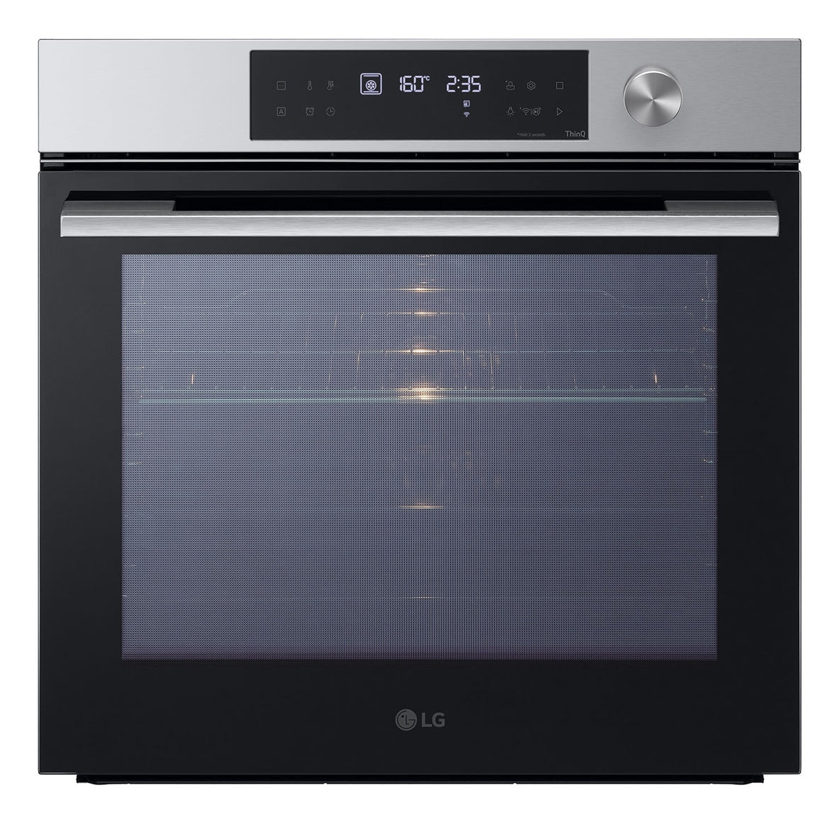 LG WSED7613S 76 L Sort, Rustfrit stål