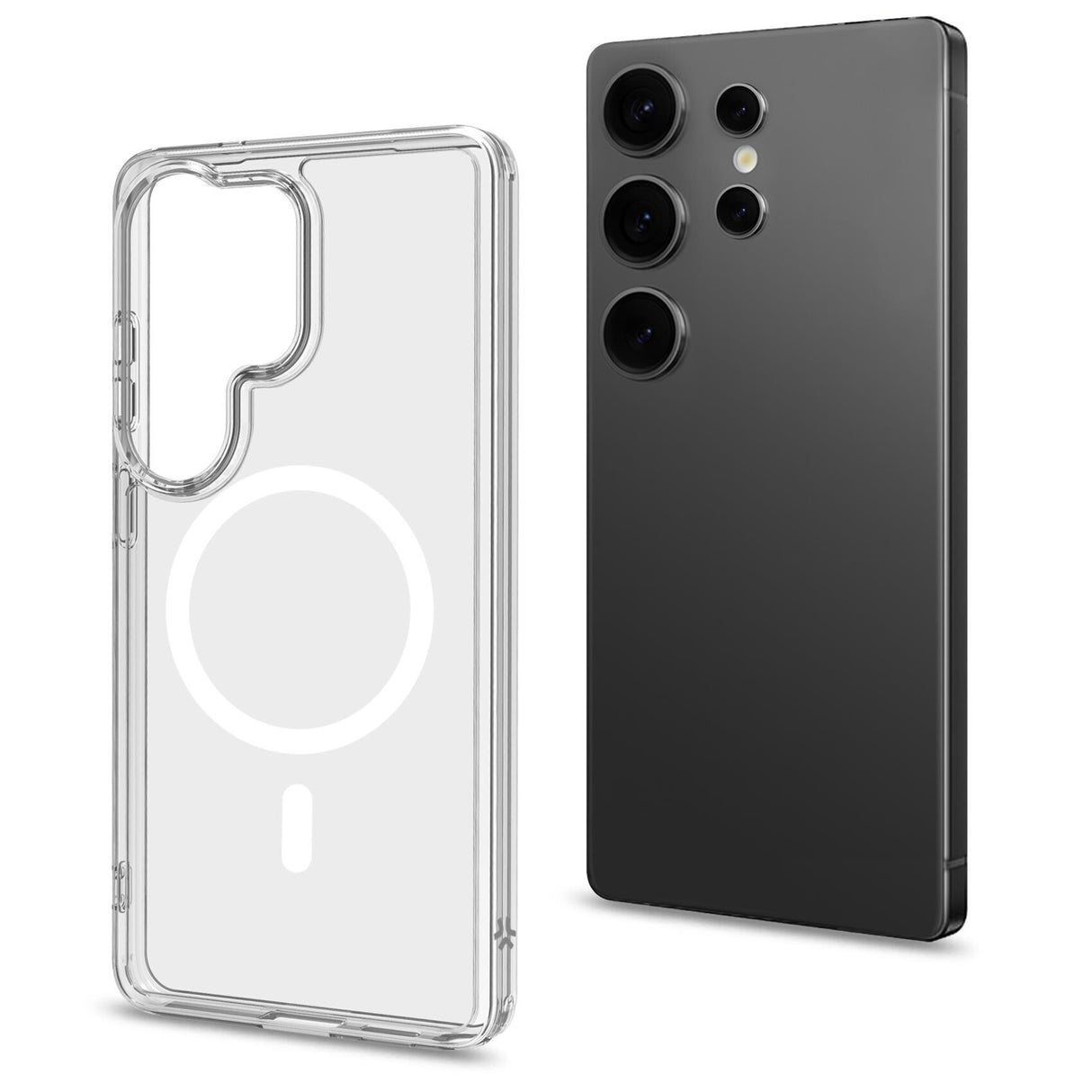 Celly GELSKINMAG mobiltelefon etui 17,5 cm (6.9") Cover Transparent