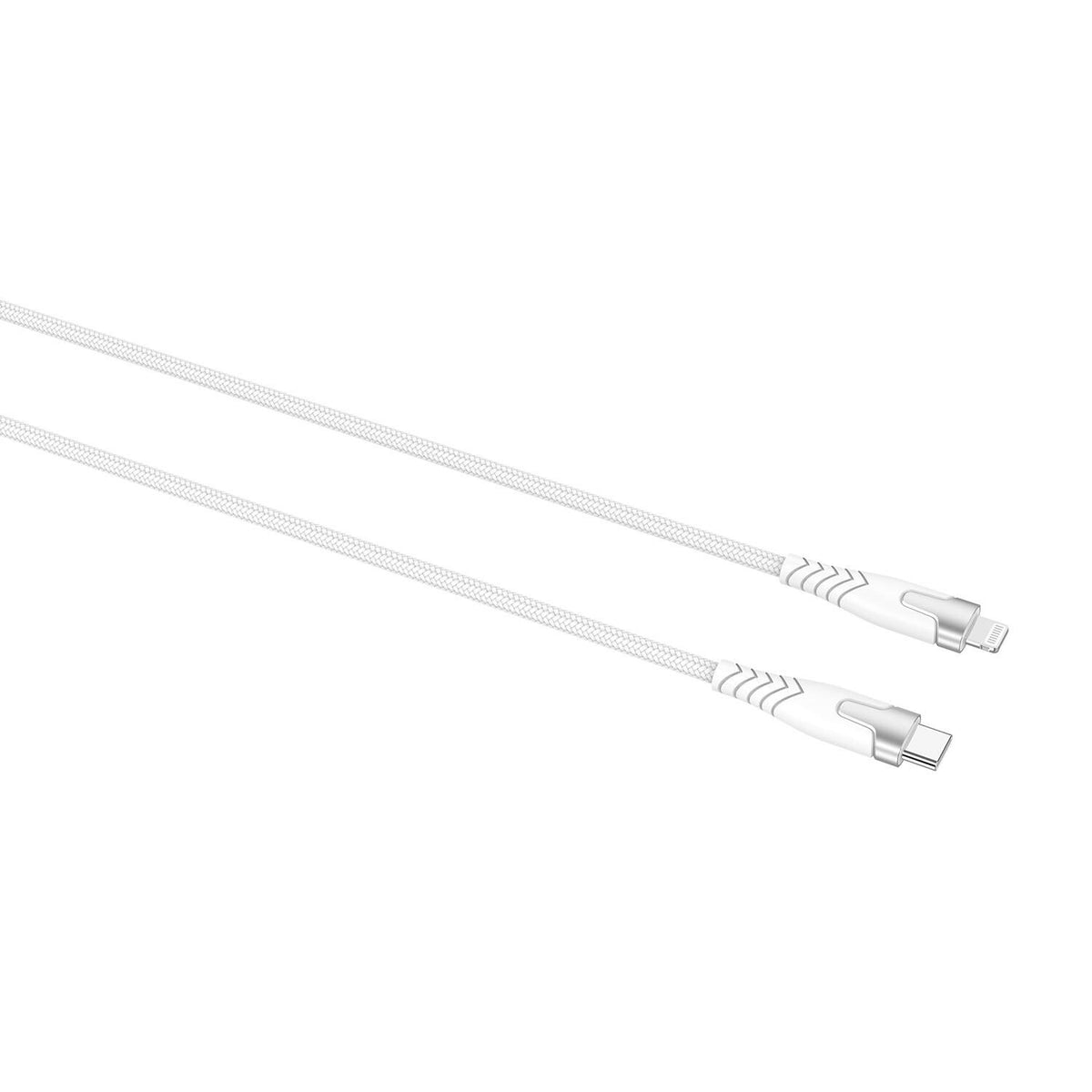 Gear Kevlar-kabel Pro Usb-C Til Lightning Metalhus Hvid 1,5m