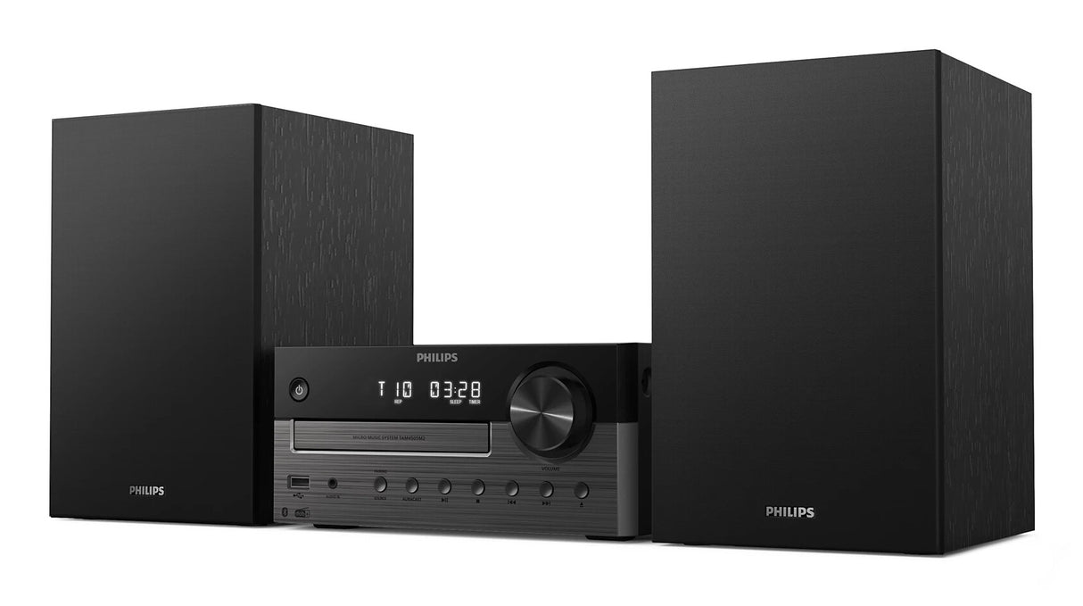 Philips TAM4505M2/12 stereoanlæg Home audio micro system 80 W Sort, Mørkegrå