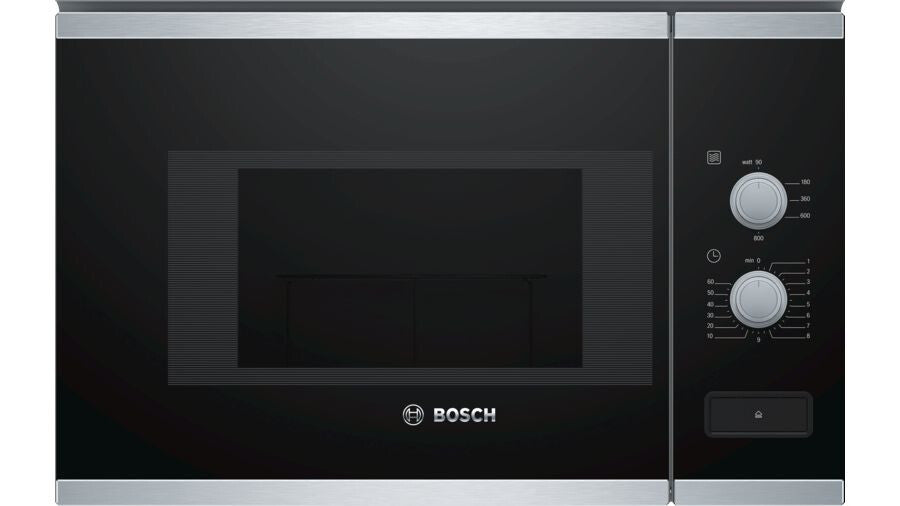 Bosch BFL520MS0 mikrobølgeovn Sort, Rustfrit stål Kombination mikroovn Indbygget 20 L 800 W