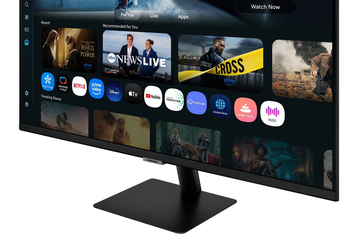 Samsung M7 M70F computerskærm 81,3 cm (32") 3840 x 2160 pixel 4K Ultra HD LED Sort