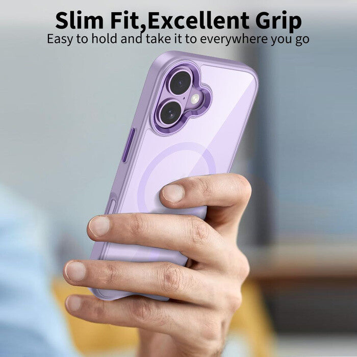 Tech-Protect 5906302334193 mobiltelefon etui 16 cm (6.3") Cover Lavendel, Transparent