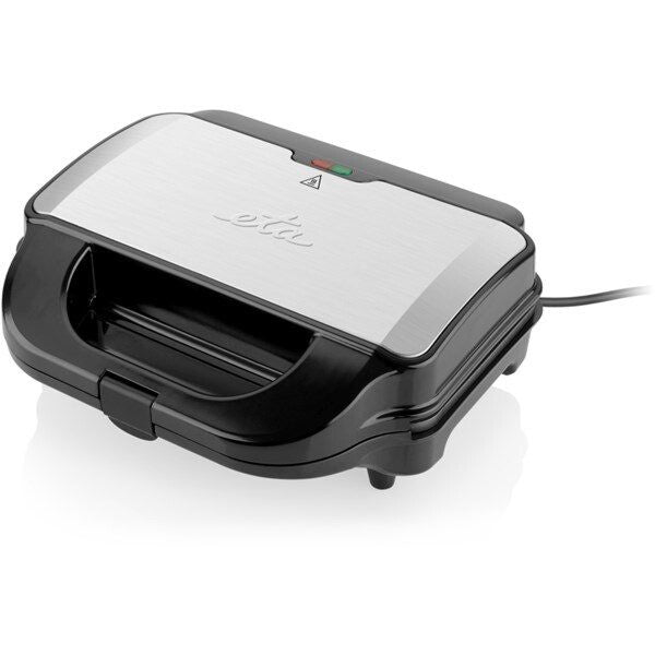 Eta Sorento 3151 90010 sandwichtoaster 900 W Sort, Rustfrit stål