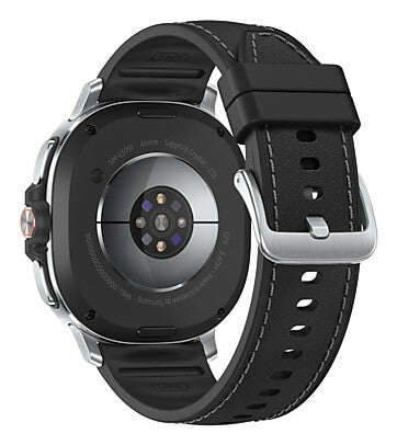 Samsung Galaxy Watch 8 Classic 3,3 cm (1.3") AMOLED 46 mm Digital 438 x 438 pixel Berøringsskærm 4G Sølv Wi-Fi GPS (satellit)