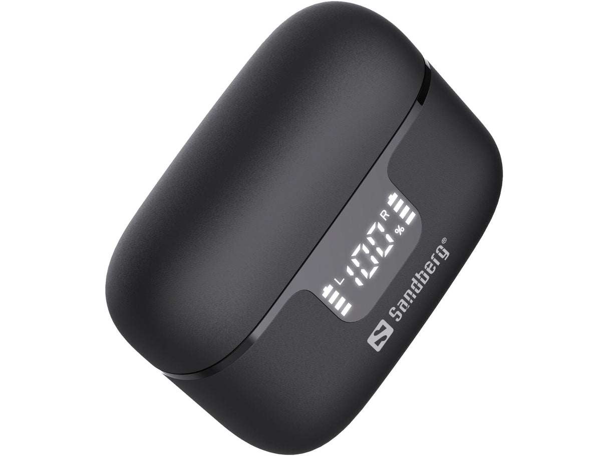 Sandberg 126-52 hovedtelefoner/headset True Wireless Stereo (TWS) I ørerne Musik/hverdag Bluetooth Sort