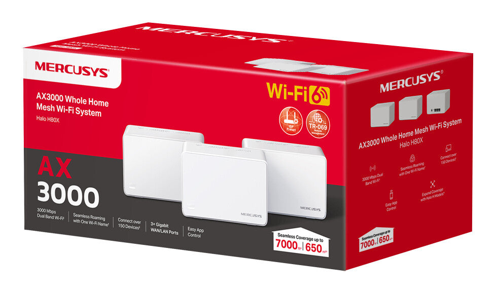 Mercusys Halo H80X V1 Wi-Fi-system