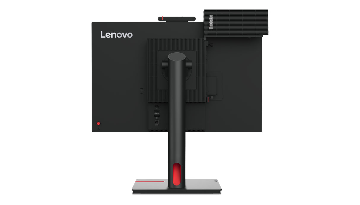 Lenovo ThinkCentre Tiny-In-One 24 Gen 5 LED display 60,5 cm (23.8") 1920 x 1080 pixel Fuld HD Berøringsskærm Sort