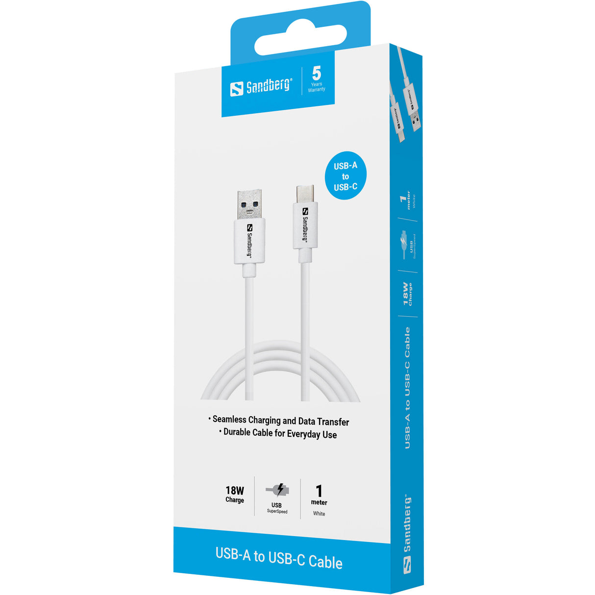 Sandberg USB-C 3.1 > USB-A 3.0 1M