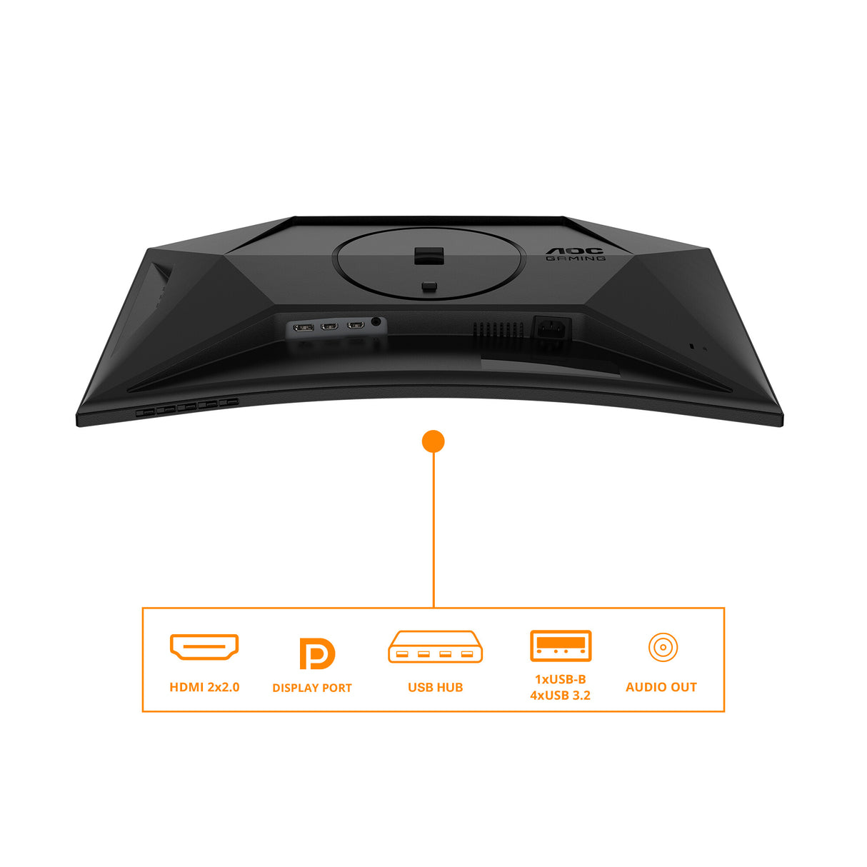 AOC G4 C27G4ZXU computerskærm 68,6 cm (27") 1920 x 1080 pixel Fuld HD LED Sort