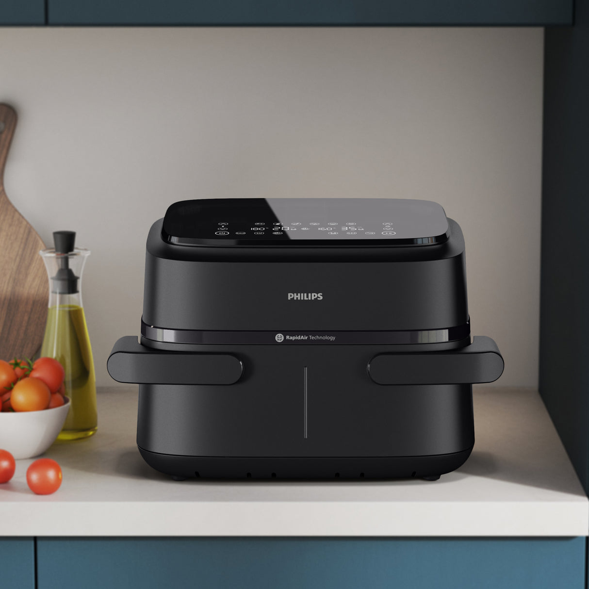 Philips 1000 Series NA150 Airfryer 2.45kW Sort