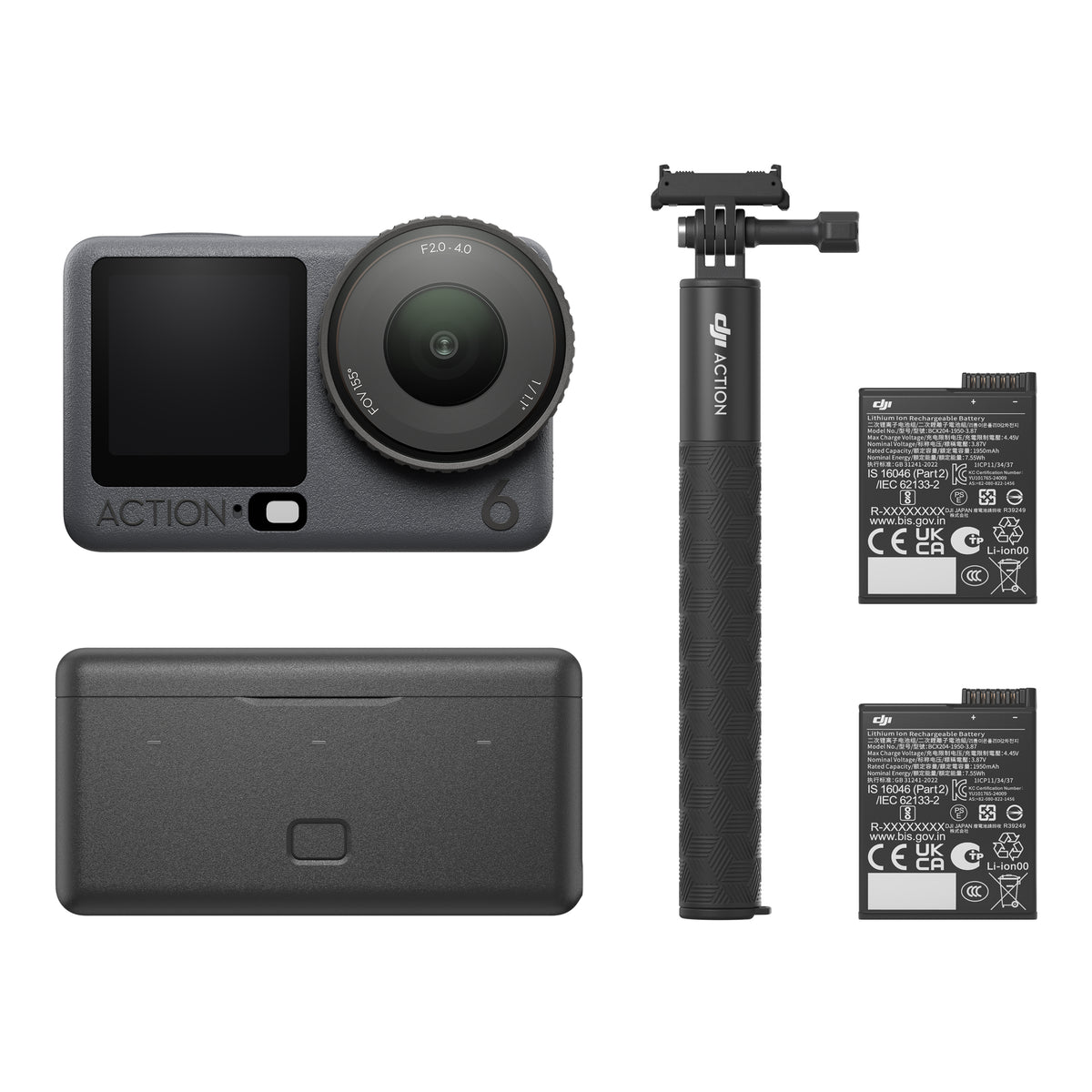 DJI Osmo Action 6 Adventure Combo 8K Action-kamera