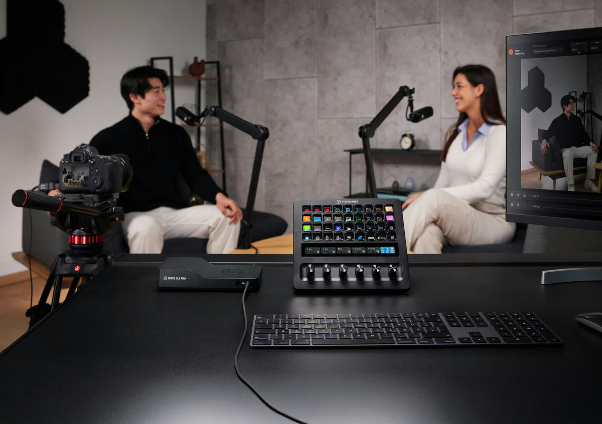 Elgato Stream Deck + XL Sort 36 knapper