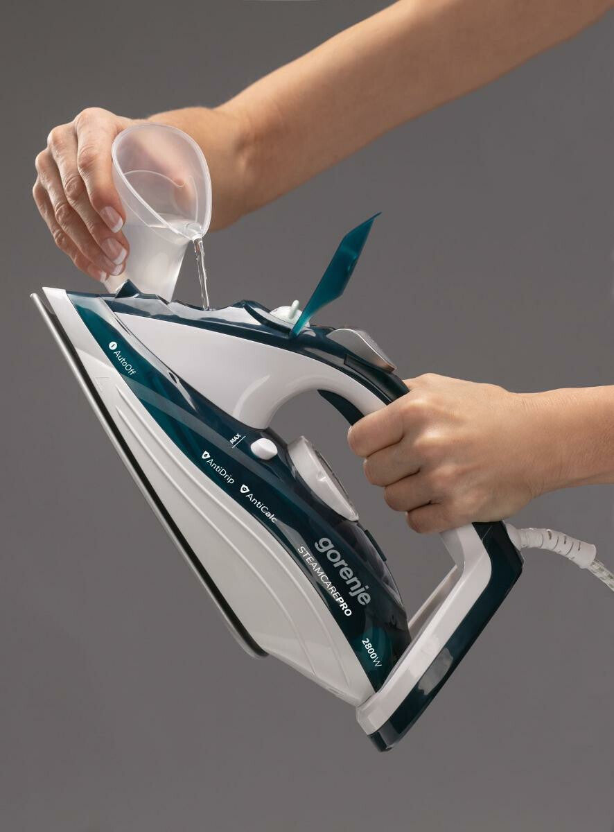 Gorenje SIH2800TQC Dampstrygejern Keramisk strygesål 2800 W Blå