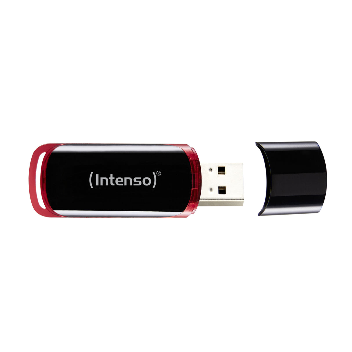 Intenso 16GB USB2.0 USB-nøgle USB Type-A 2.0 Sort, Rød