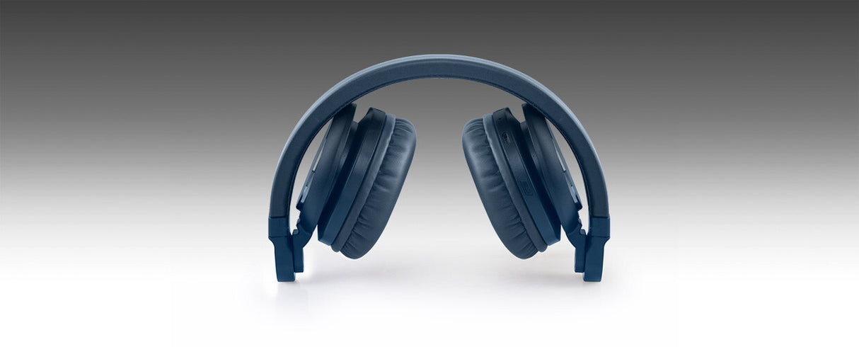Muse M-276BTB hovedtelefoner/headset Kabel & trådløs Opkald/musik Bluetooth Blå