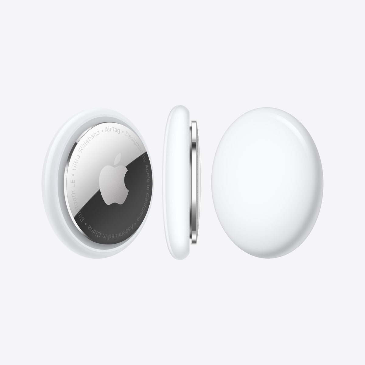 Apple AirTag Element Finder Sølv, Hvid