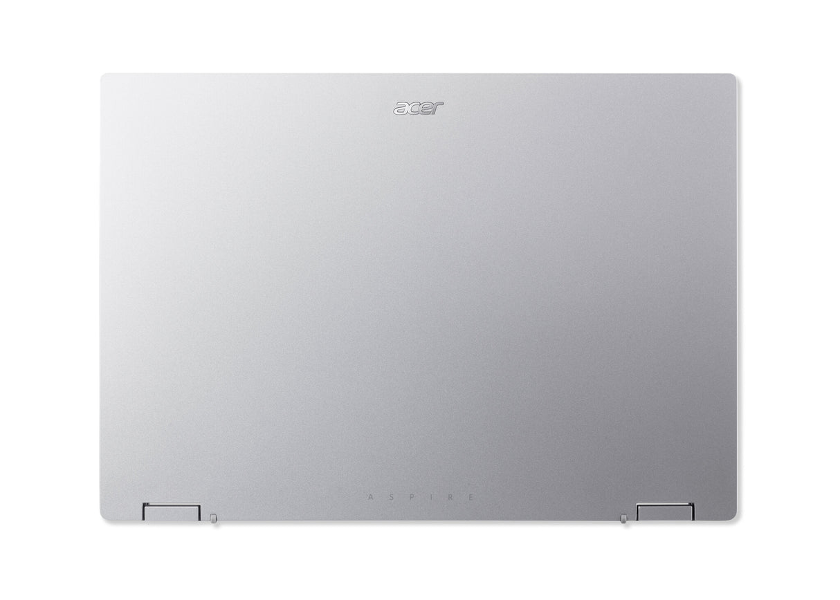 Acer Aspire Go Spin 14 AGSP14-31PT-C72L Intel® N N150 Hybrid (2-i-1) 35,6 cm (14") Berøringsskærm WUXGA 16 GB LPDDR5-SDRAM 512 GB SSD Wi-Fi 6 (802.11ax) Windows 11 Home Sølv